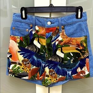 LEVI’S x Farm Rio Collaboration denim shorts